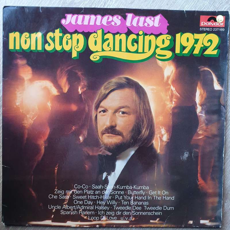 James Last - Non Stop Dancing 1972   Vinyl LP Record - Opened  - Good+ Quality (G+)