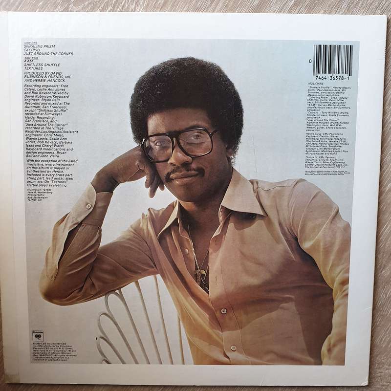 Herbie Hancock  Mr. Hands - Vinyl LP Record - Opened  - Very-Good+ Quality (VG+)