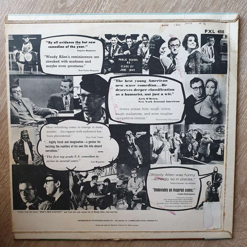 Woody Allen  Woody Allen Volume 2 - Vinyl LP Record - Opened  - Very-Good+ Quality (VG+)