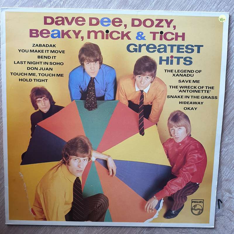 Dave Dee, Dozy, Beaky, Mick & Tich  Greatest Hits - Vinyl LP Record - Opened  - Very-Good+ ...