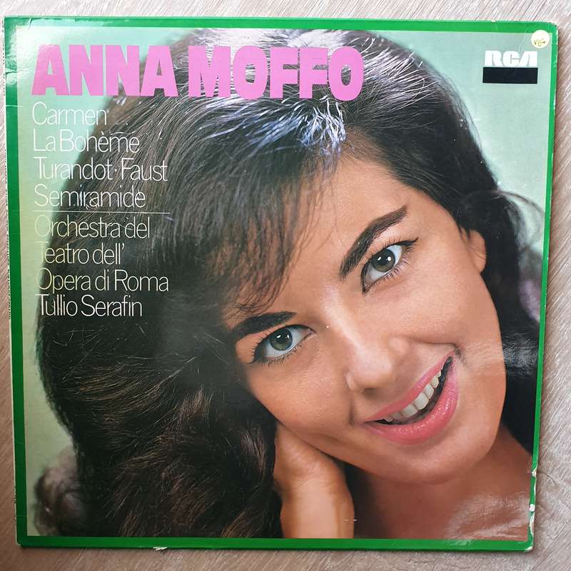 Anna Moffo  Anna Moffo - Vinyl LP Record (VG+)