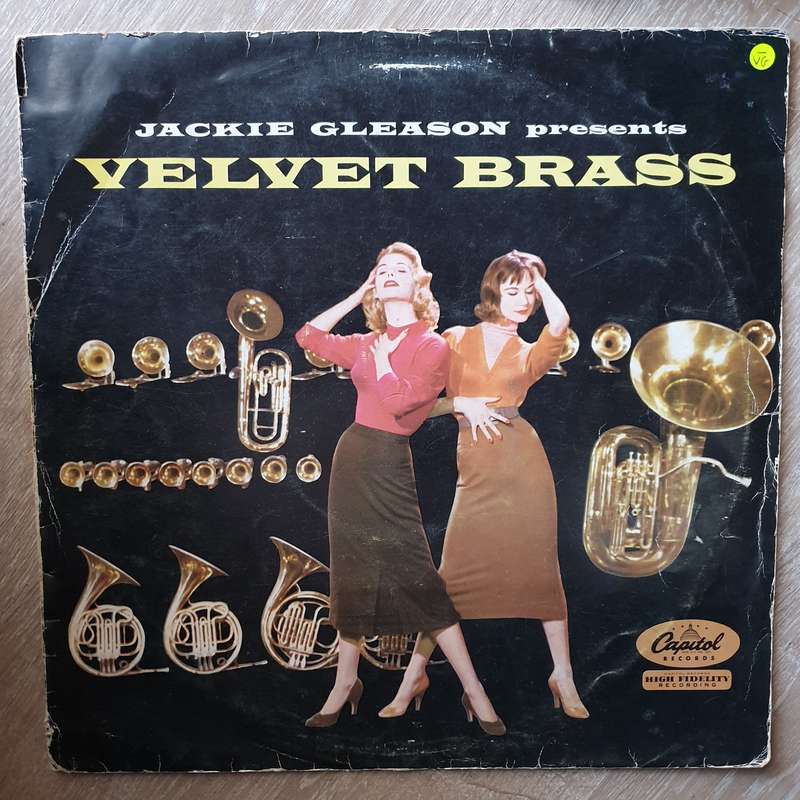 Jackie Gleason  Jackie Gleason Presents Velvet Brass - Vinyl LP Record - Opened  - Very-Goo...