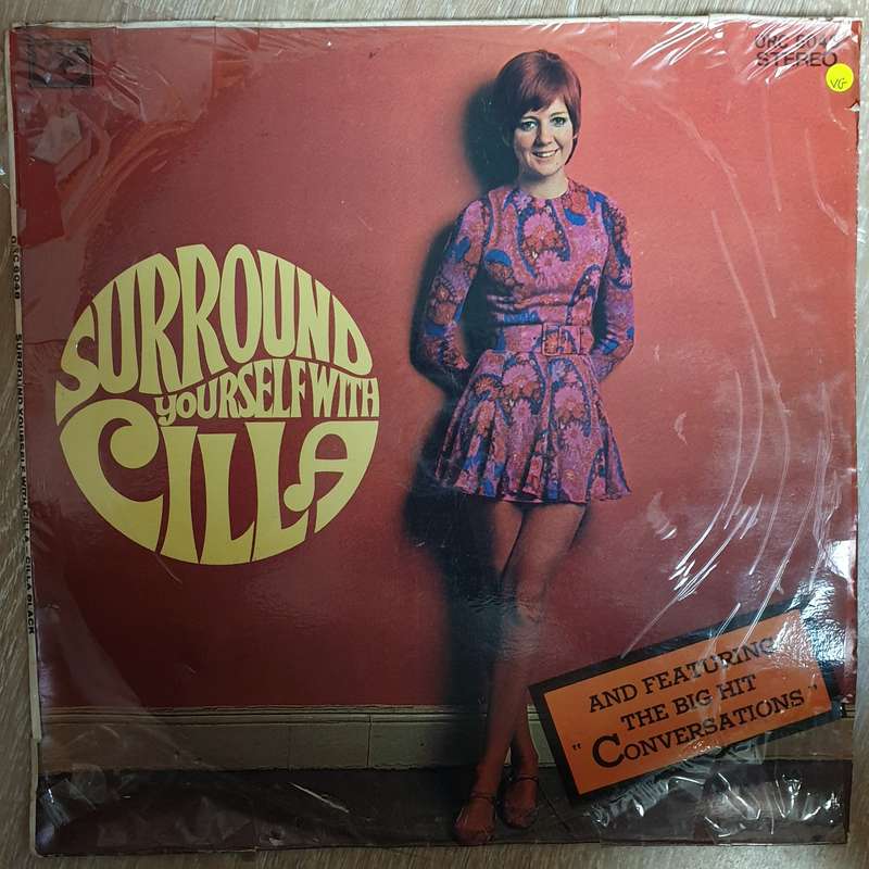 Cilla Black  Surround Yourself With Cilla - Vinyl LP - Opened  - Very-Good Quality (VG)