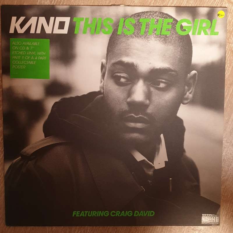 Kano ft Craig David - This Is The Girl -  - Vinyl LP Record - Opened  - Very-Good+ Quality (VG+)