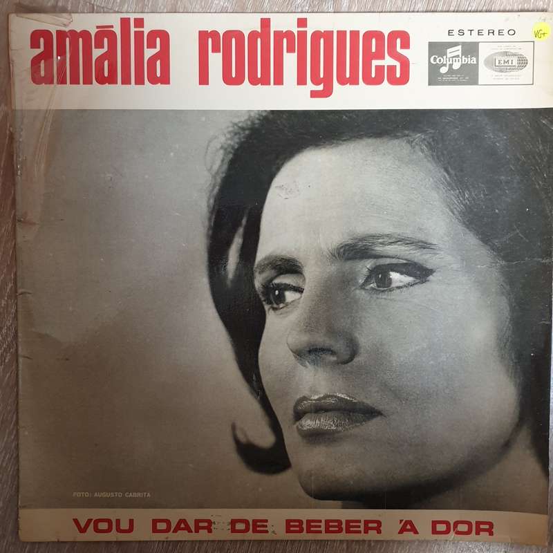 Amália Rodrigues  Vou Dar De Beber À Dor - Vinyl LP Record - Opened  - Very-Good+ Quality...