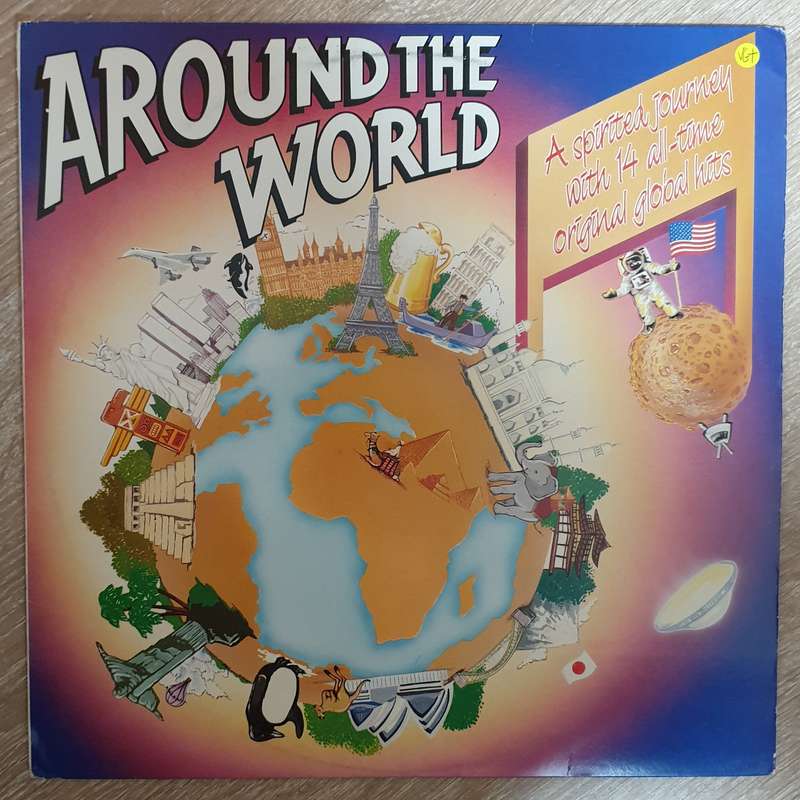 Around the World - A Spirited Journey with 14 All Time Original Global Hits - Vinyl LP Record - O...