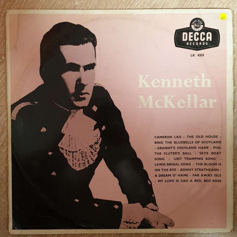 Kenneth McKellar  Kenneth McKellar - Vinyl LP - Opened  - Very-Good Quality (VG)