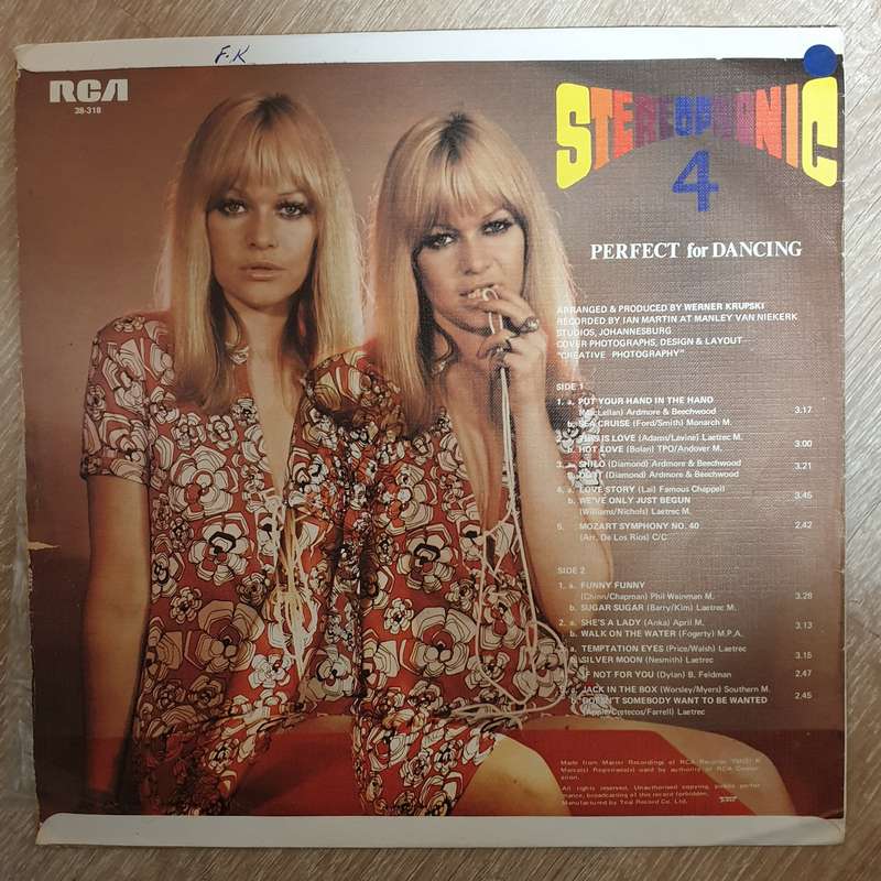 Stereophonic 4 - Vinyl LP Record - Opened  - Very-Good Quality (VG)