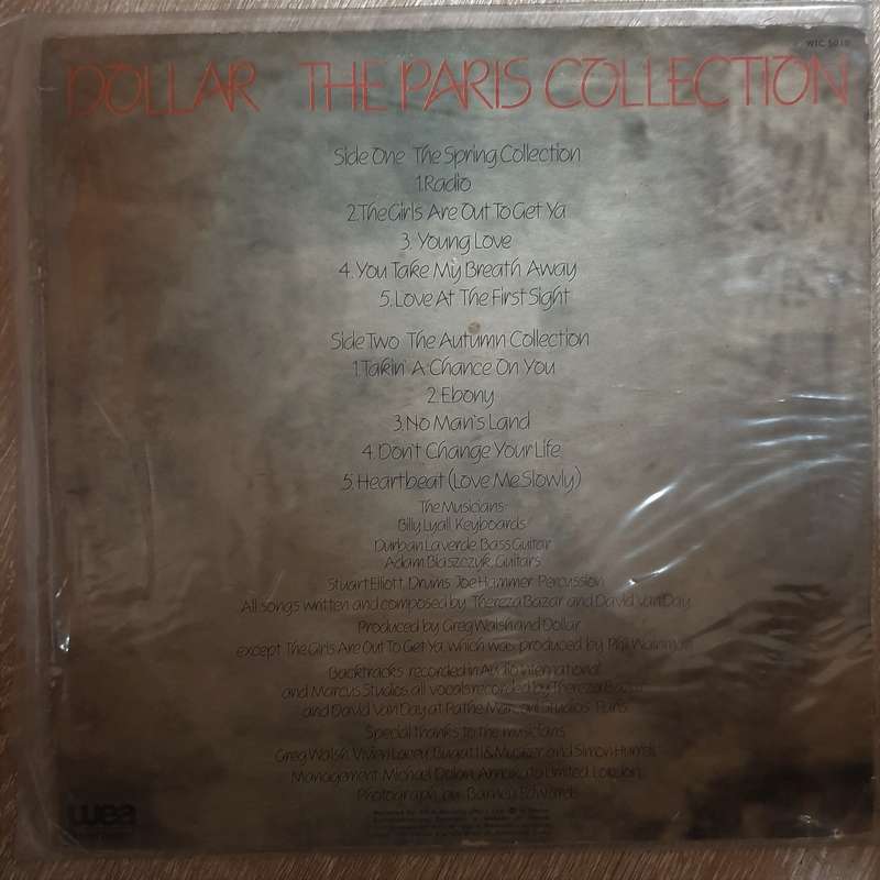 Dollar  The Paris Collection - Vinyl LP Record - Opened  - Very-Good Quality (VG)