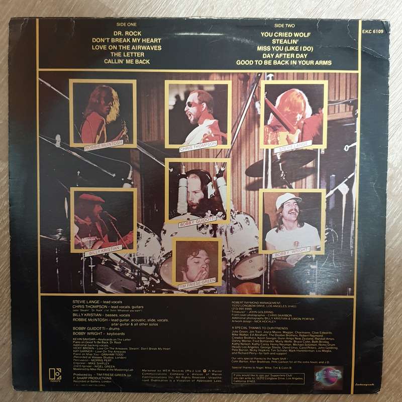 Night  Long Distance -  Vinyl LP Record - Opened  - Very-Good+ Quality (VG+)