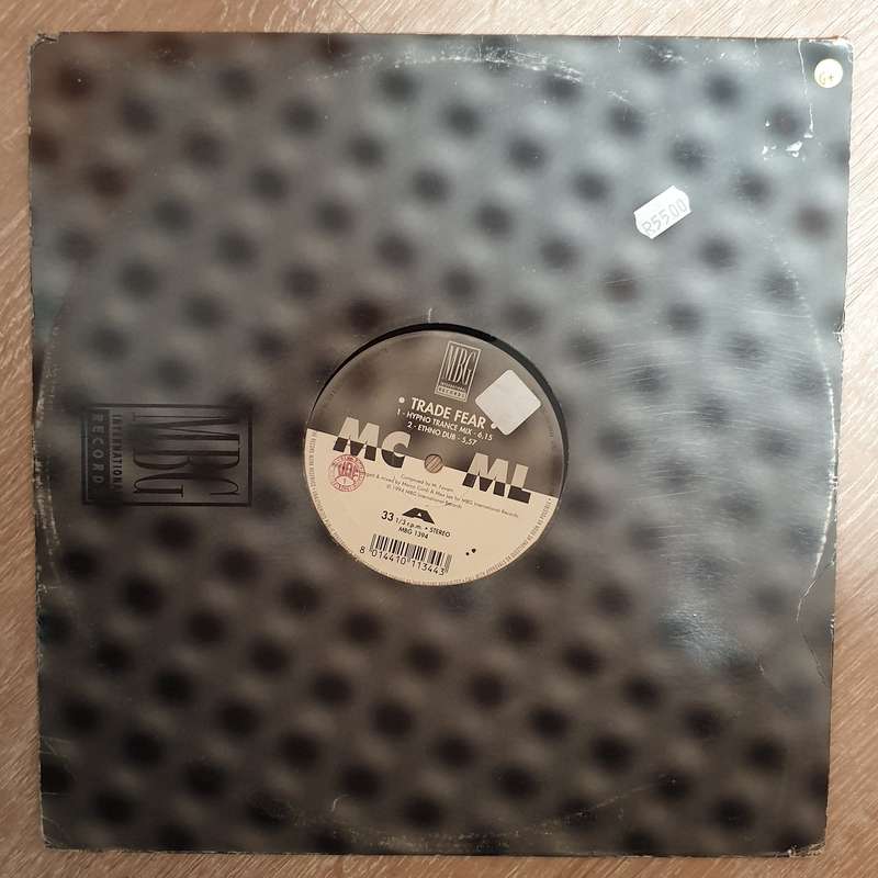 MC ML  Trade Fear / Alkemy Dub -  Vinyl LP Record - Opened  - Very-Good+ Quality (VG+)