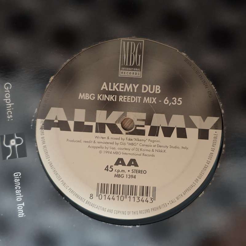MC ML  Trade Fear / Alkemy Dub -  Vinyl LP Record - Opened  - Very-Good+ Quality (VG+)