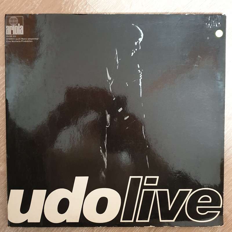 Udo Jürgens  Udo Live - Vinyl LP Record - Very-Good+ Quality (VG+)