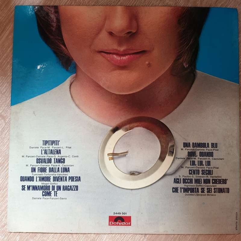 Orietta Berti  Tipitipiti  Vinyl LP Record - Opened  - Good+ Quality (G+)