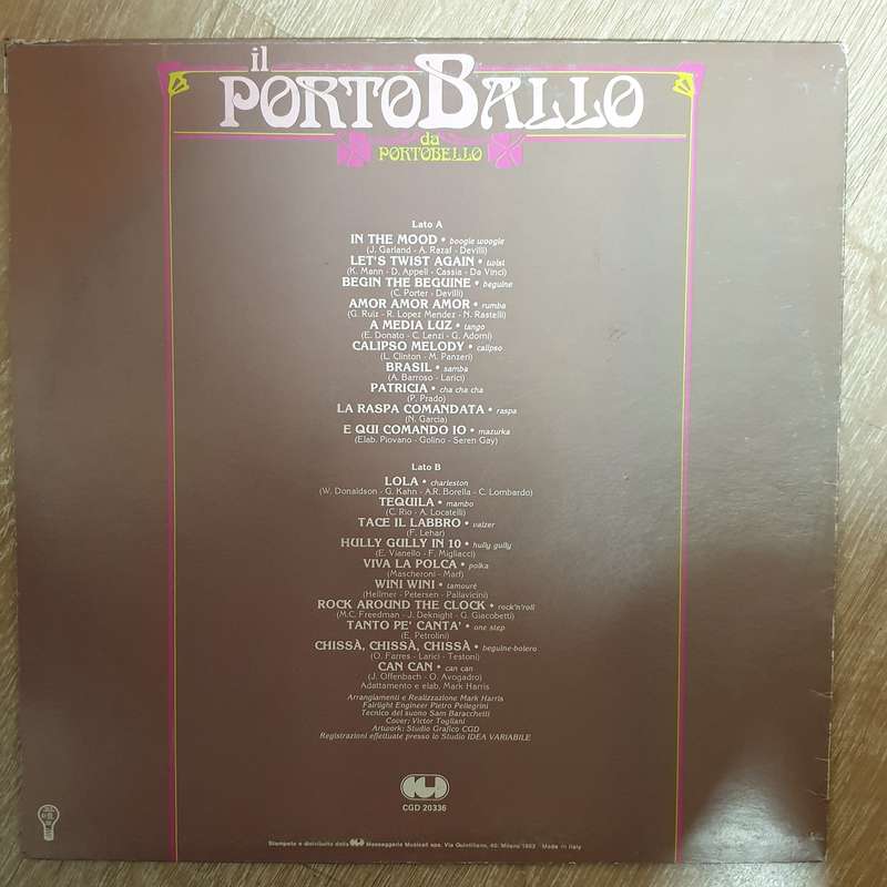 Il Porto Ballo - Da Portobello -  Vinyl LP Record - Opened  - Very-Good+ Quality (VG+)