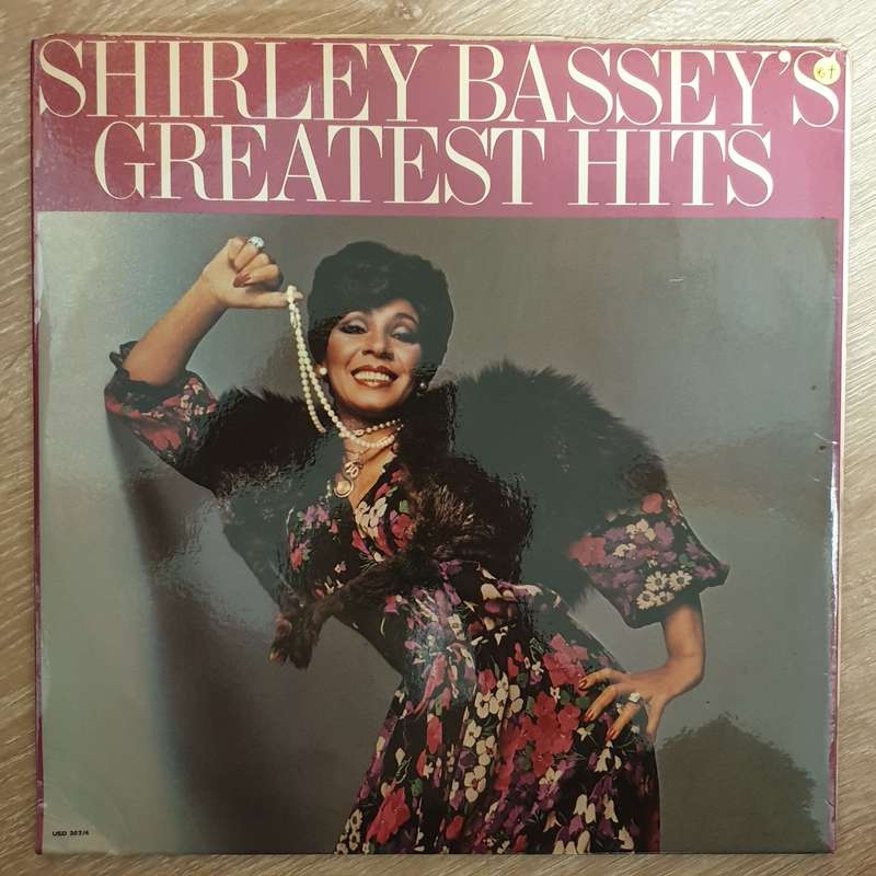 Shirley Bassey's Greatest Hits  -  Vinyl LP Record - Opened  - Very-Good+ Quality (VG+)