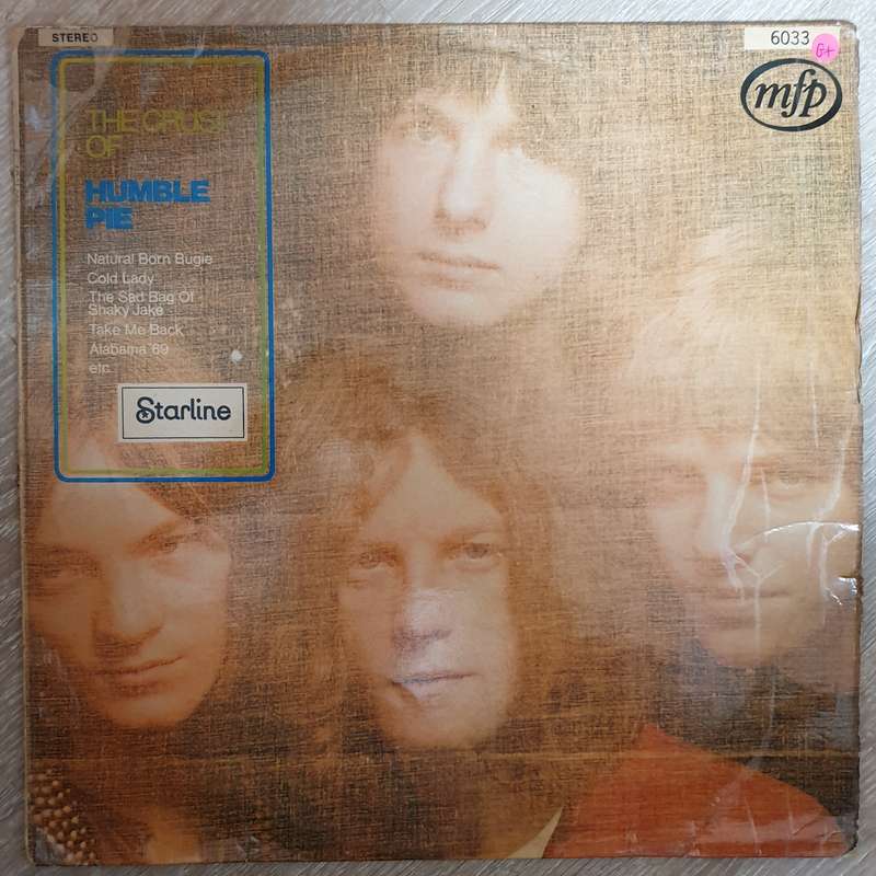 Humble Pie  The Crust Of Humble Pie   Vinyl LP Record (G+)