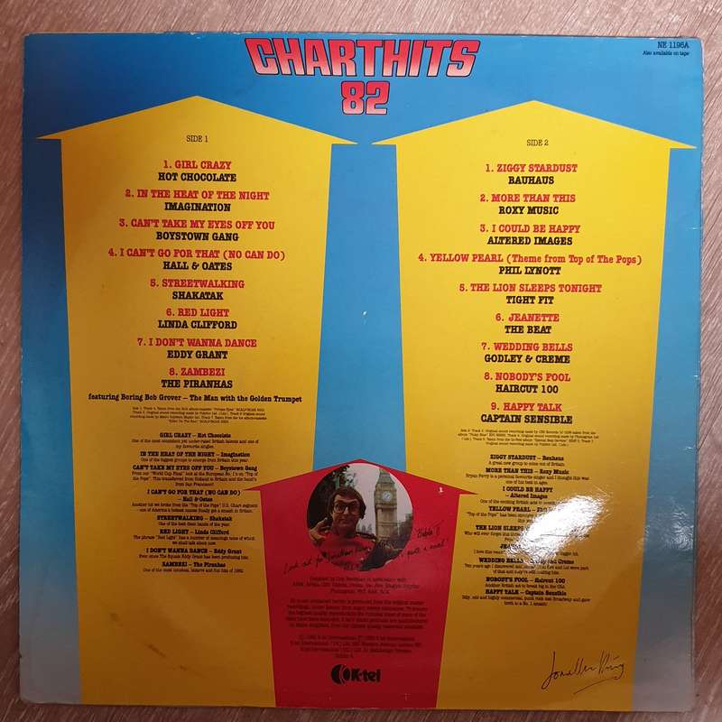 Cart Hits '82  - Vinyl LP Record - Opened  - Very-Good Quality (VG)