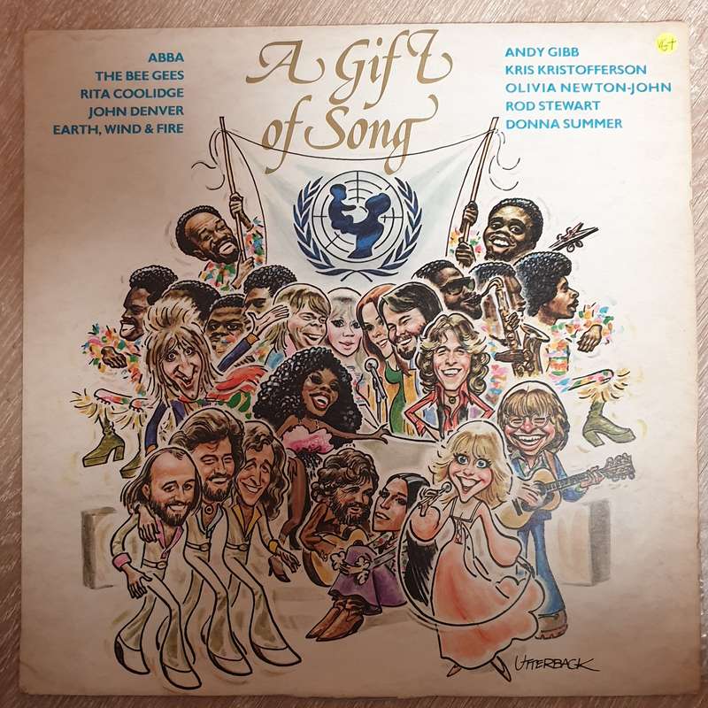 A Gift Of Song -  The Music For UNICEF Concert -  Vinyl LP Record - Very-Good+ Quality (VG+)