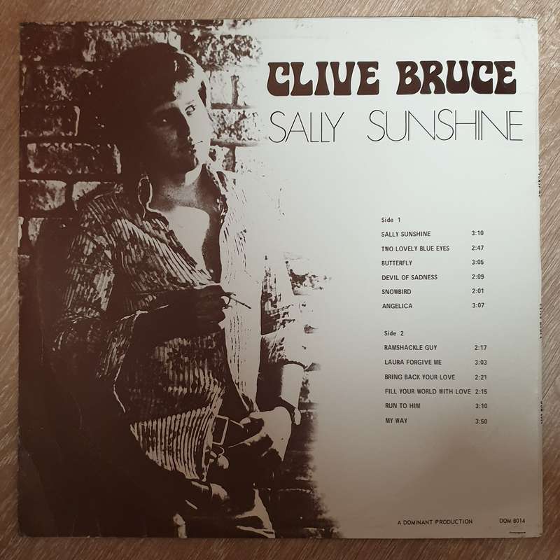 Clive Bruce  Sally Sunshine -  Vinyl LP Record - Opened  - Very-Good+ Quality (VG+)