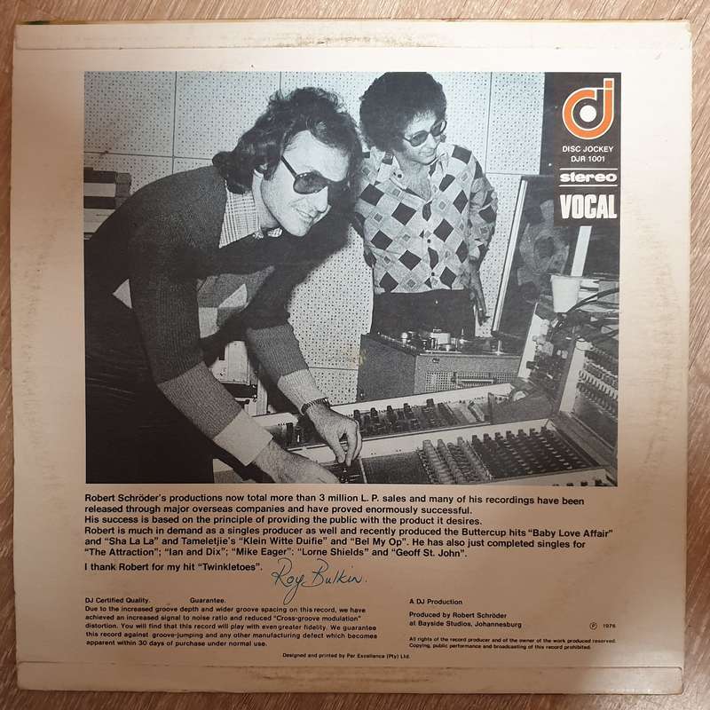 South African Top 8 - Volume 1 -  Vinyl LP Record - Opened  - Very-Good+ Quality (VG+)