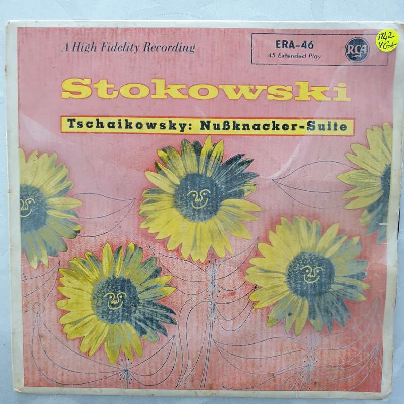 Tchaikovsky, Leopold Stokowski And His Symphony Orchestra  Nußknacker-Suite - Vinyl 7" Rec...
