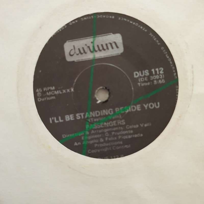 Passengers  He's Speedy Like Gonzales - Vinyl 7" Record - Opened  - Very-Good Quality (VG)