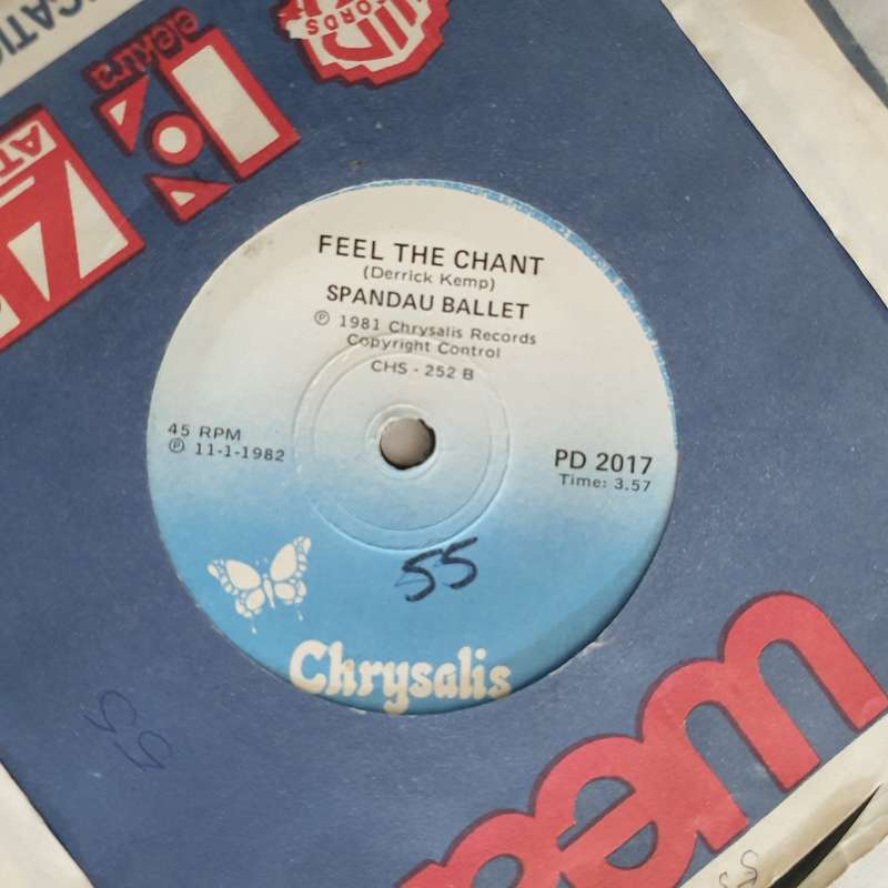 Spandau Ballet  Chant No. 1 - Vinyl 7" Record - Very-Good+ Quality (VG+)