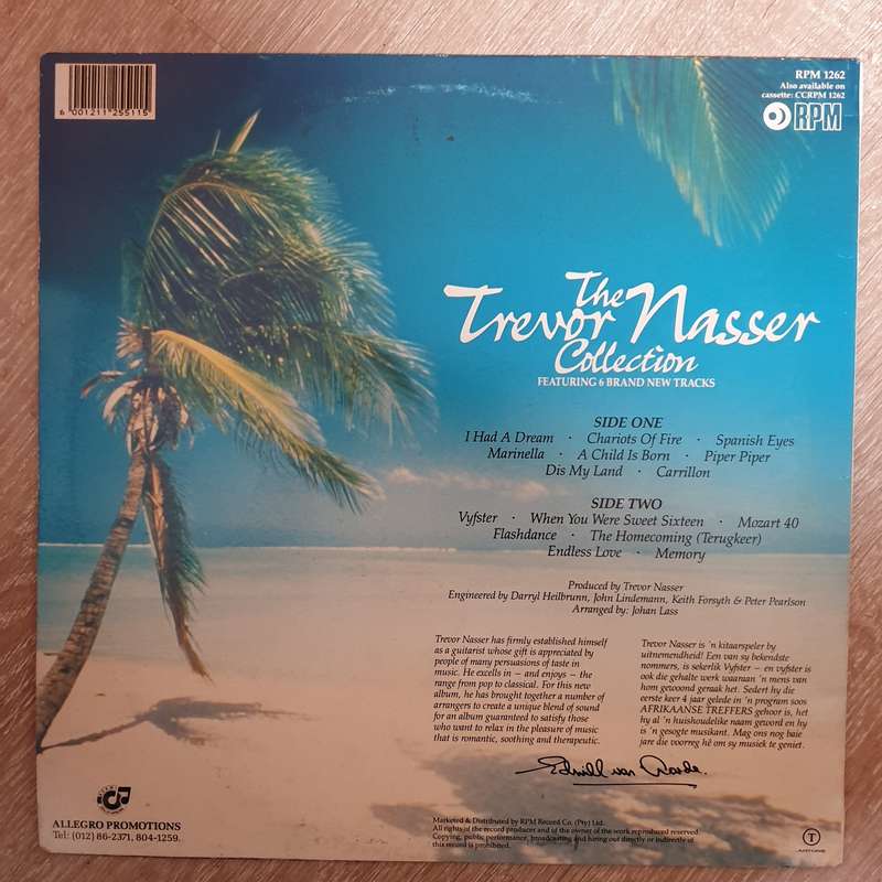 Trevor Nasser Collection -  Vinyl LP Record - Opened  - Very-Good+ Quality (VG+)