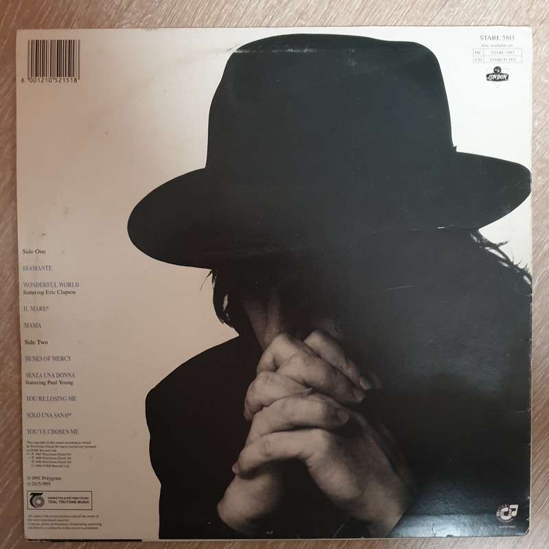 Zucchero  Zucchero - Vinyl LP Record  (VG+)