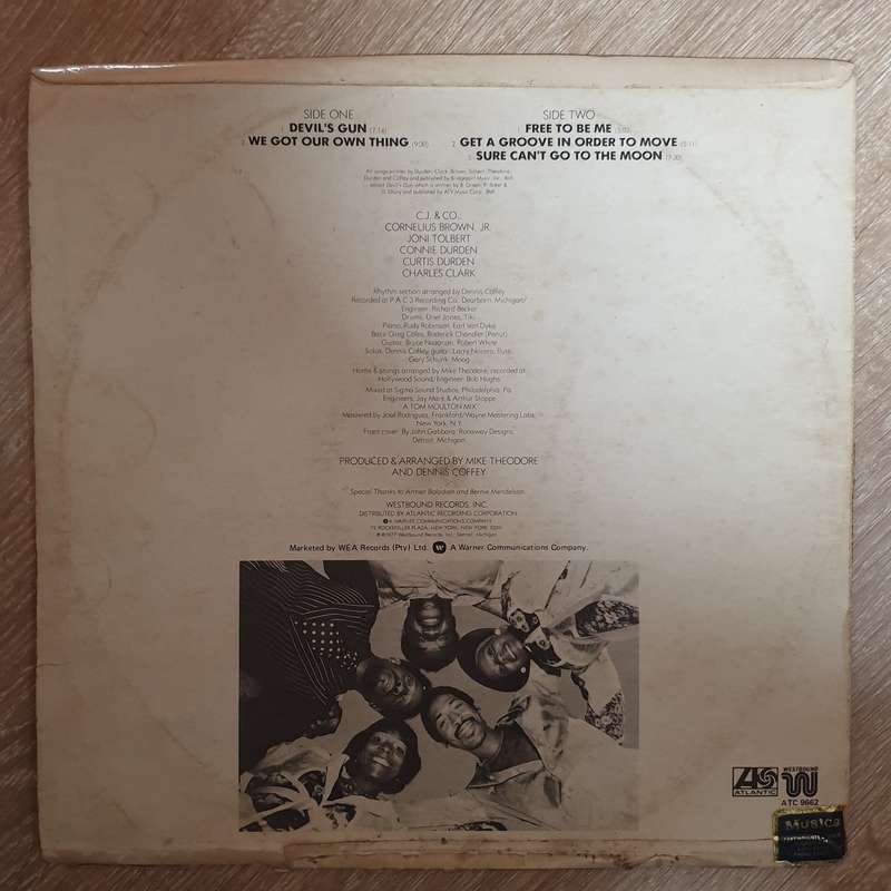C.J. & Co.  Devil's Gun -  Vinyl LP Record (VG-)