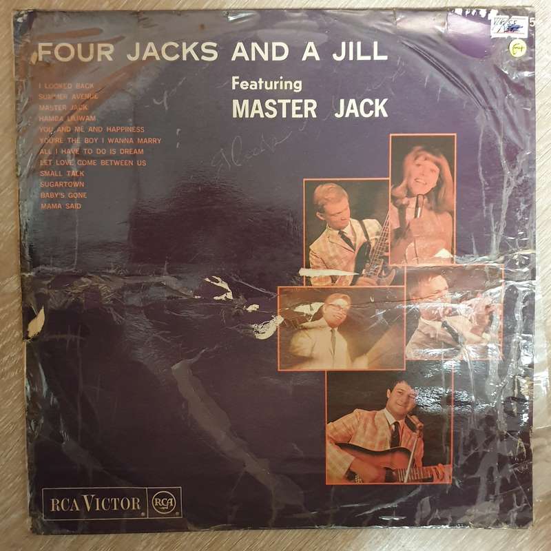 Four Jacks and  a Jill Featuring Master Jack   Vinyl LP Record - Opened  - Good+ Quality (G+)