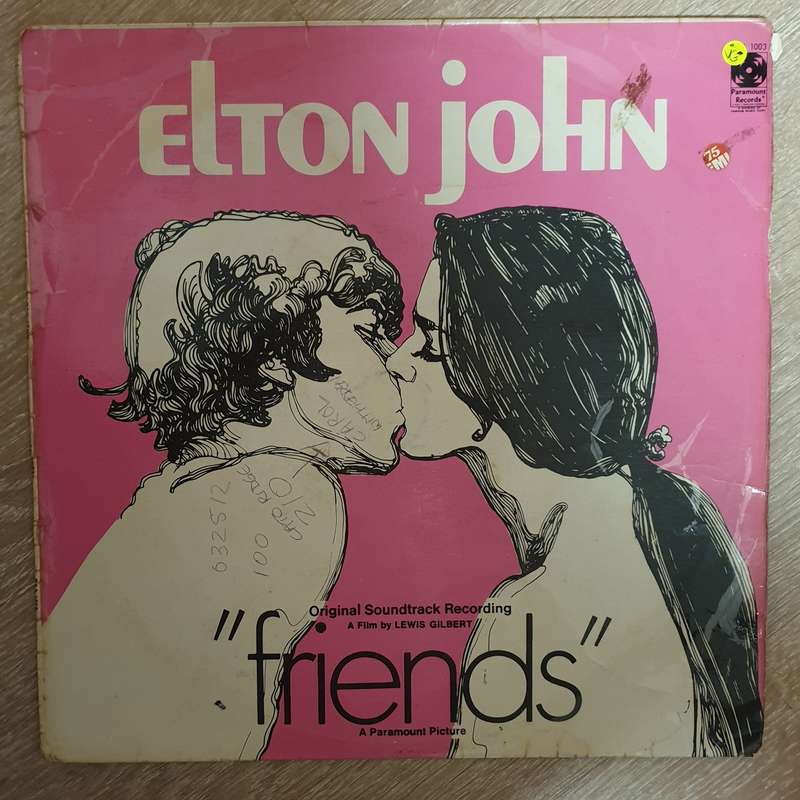 Elton John - Friends - Vinyl LP Record - Opened  - Very-Good Quality (VG)