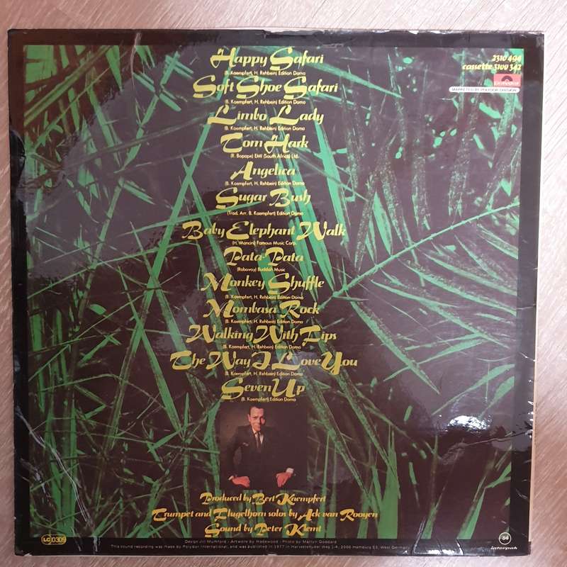 Bert Kaempfert & His Orchestra  Safari Swings Again - Vinyl LP Record - Opened  - Very-Good...