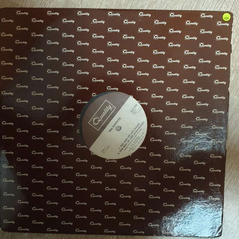 The Puppets  The Way Of Life - Vinyl LP Record - Very-Good+ Quality (VG+)