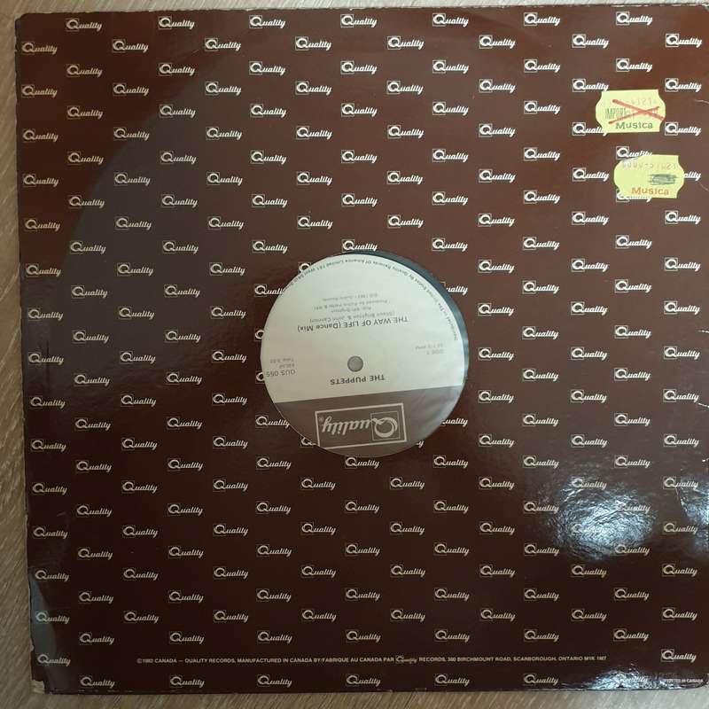 The Puppets  The Way Of Life - Vinyl LP Record - Very-Good+ Quality (VG+)