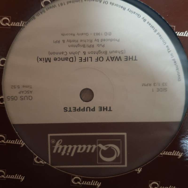 The Puppets  The Way Of Life - Vinyl LP Record - Very-Good+ Quality (VG+)