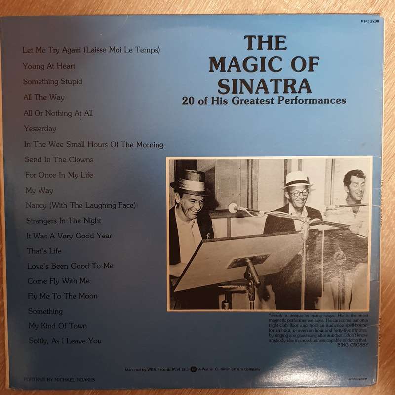Sinatra Magic: 20 Of His Greatest Performances  - Vinyl LP Record - Opened  - Very-Good Quality (VG)