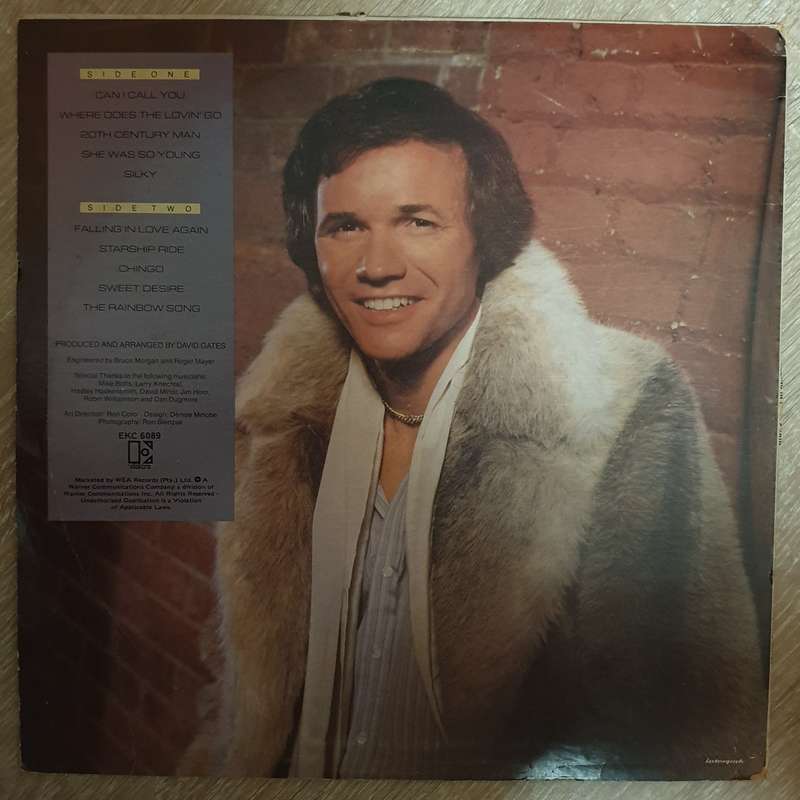 David Gates  Falling In Love Again - Vinyl LP Record - Opened  - Very-Good- Quality (VG-) (...