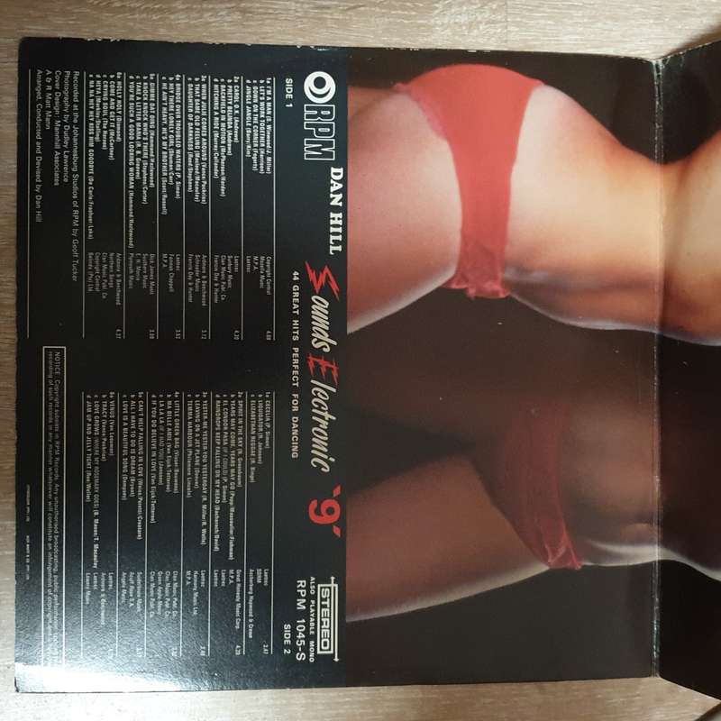 Dan Hill - Sounds Electronic 9 - Vinyl LP Record - Opened  - Very-Good Quality (VG)