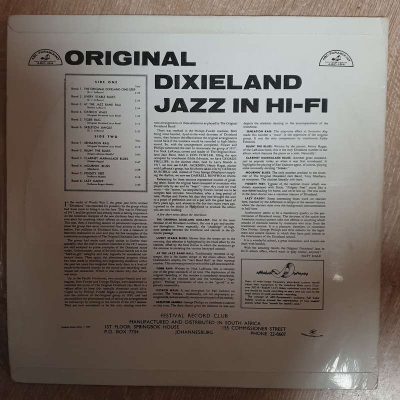 Original Dixieland Jazz In HiFi - Vinyl LP Record - Opened  - Very-Good+ Quality (VG+)