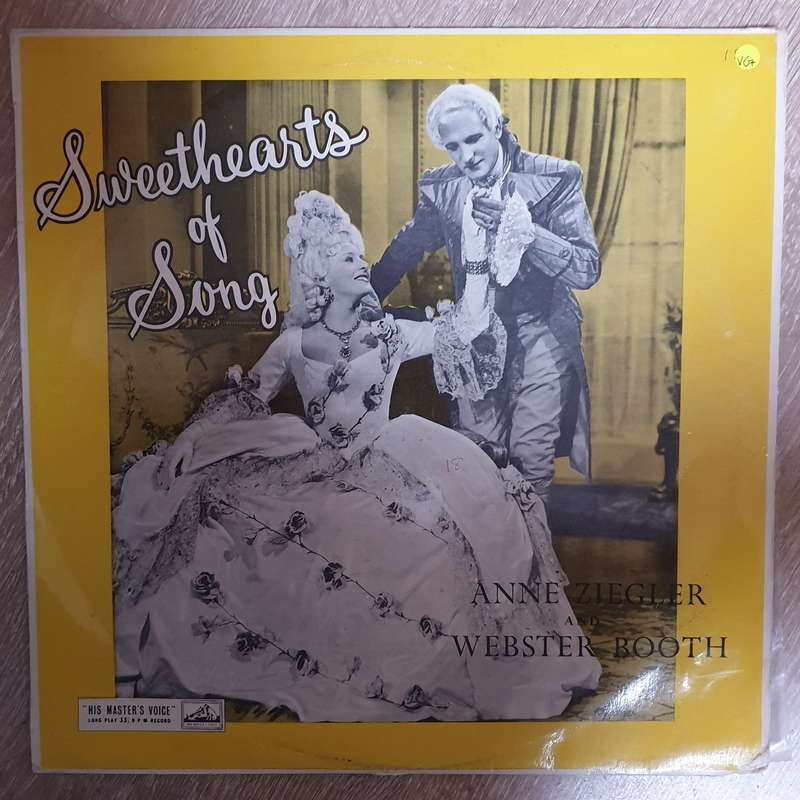 Sweethearts In Song - Anne Ziegler And Webster Booth  Vinyl LP Record - Opened  - Very-Good...