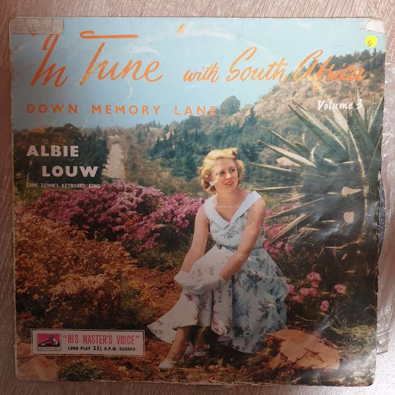 Albie Louw - In Tune With South Africa -  Vinyl LP Record - Opened  - Good Quality (G)