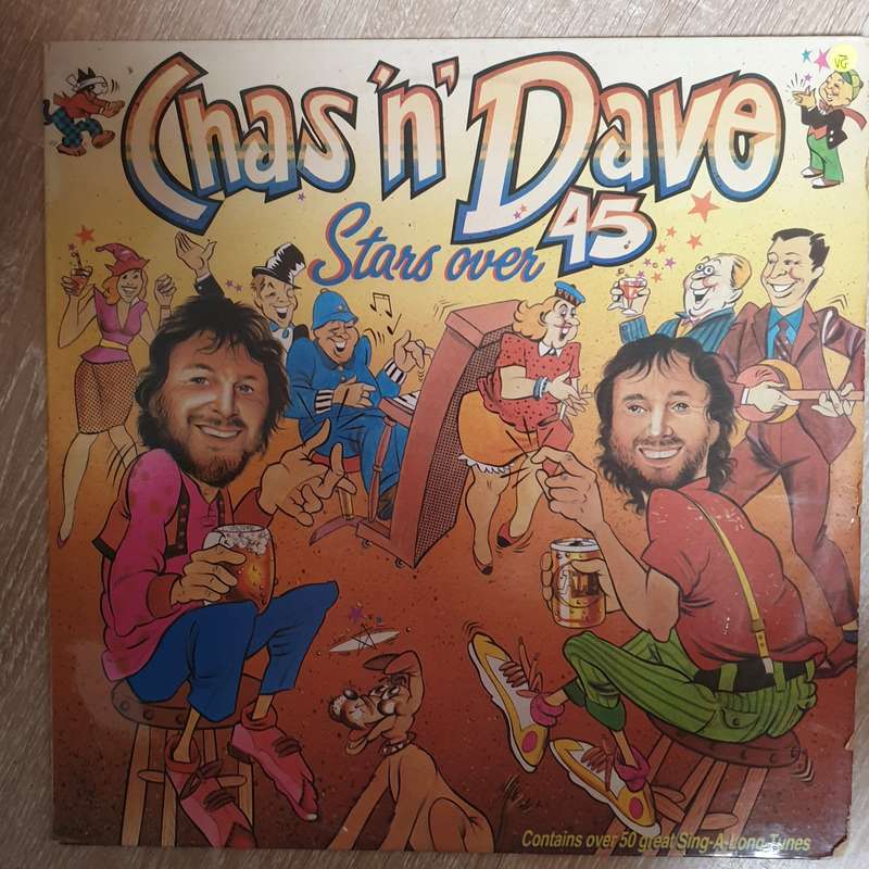 Chas and Dave - Stars Over 45 -  Vinyl LP Record - Opened  - Very-Good- Quality (VG-)