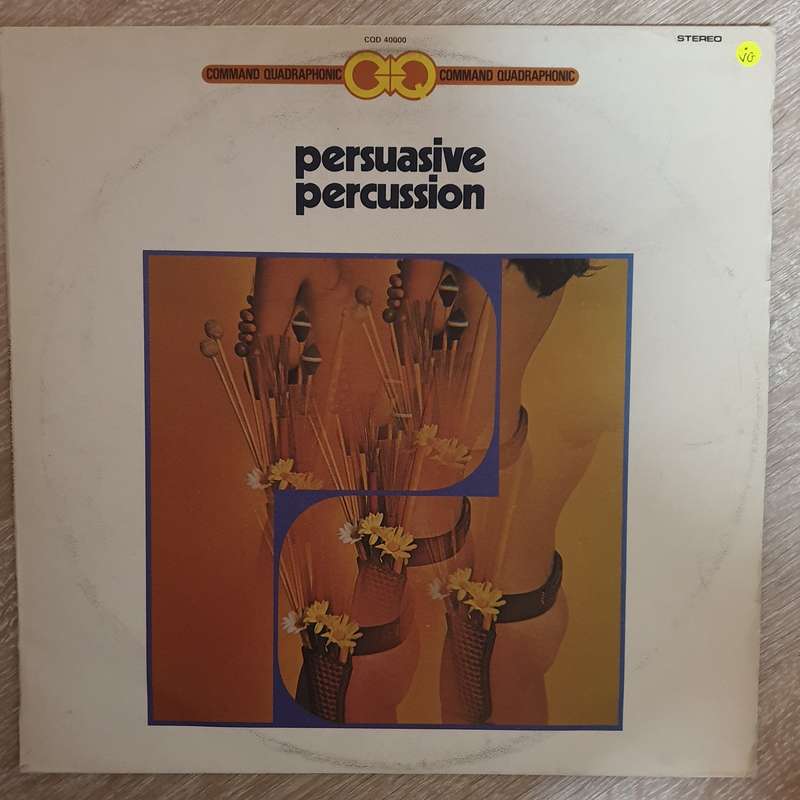 Persuasive Percussion - Command Studio Orchestra -  Vinyl LP Record - Opened  - Very-Good Quality...