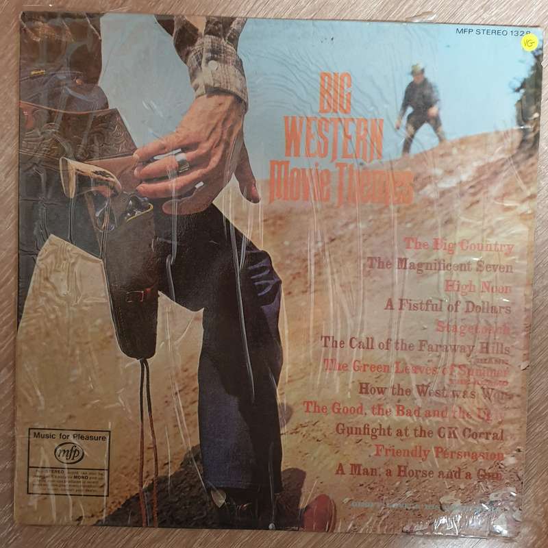 Big Western Movie Themes - Geoff Love And His Orchestra - Vinyl LP Record - Opened  - Very-Good Q...