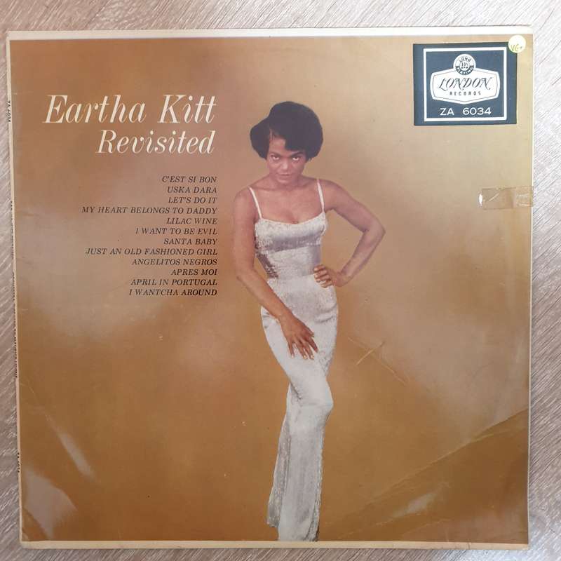 Eartha Kitt  Revisited  Vinyl LP Record  (VG+)