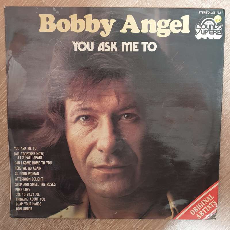 Bobby Angel - You Ask me To -  Vinyl LP Record - Opened  - Very-Good+ Quality (VG+)