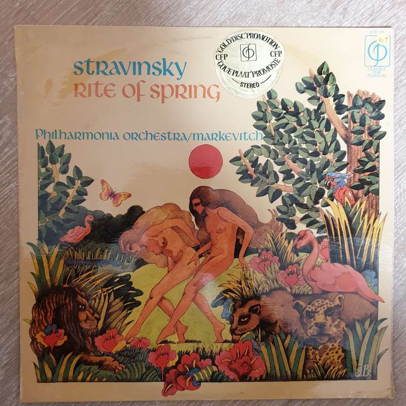 Stravinsky, Philharmonia Orchestra / Markevitch  Rite Of Spring -  Vinyl LP Record - Very-Good...