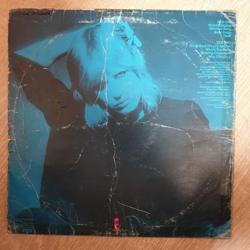 Marianne Faithfull - Broken English -  Vinyl LP Record - Opened  - Good Quality (G)